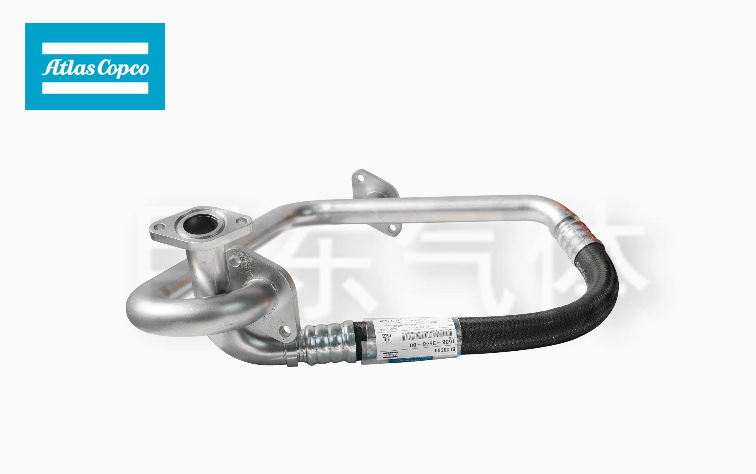 阿特拉斯空压机油冷却器连接管1606364800